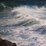 La Vague surfeuse 50x50
