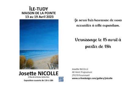 Exposition Ile Tudy Avril 2023