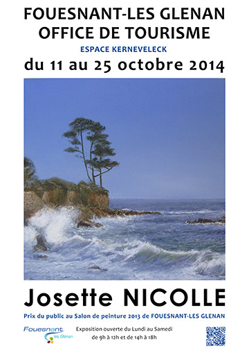 Vernissage le 18 Octobre 2014, à Fouesnant