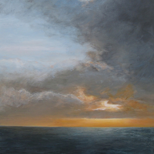 Orage sur la mer de Kara 60 x 80